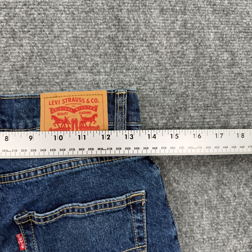 Levi's 578TM Baggy‎ Jeans Blue Denim W26 L27 Regular Fit Mens - Picture 11 of 13